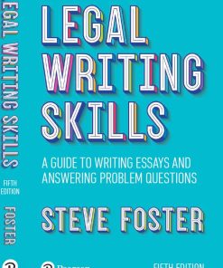 Legal Writing Skills 5th 5E Steve Foster