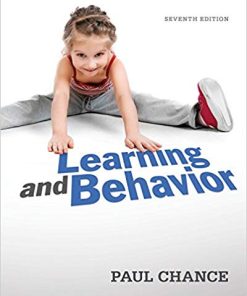 Learning and Behavior 7th by Paul Chance