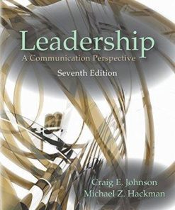 Leadership A Communication Perspective Seventh 7Th