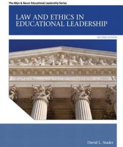 Law And Ethics In Educational Leadership 2nd