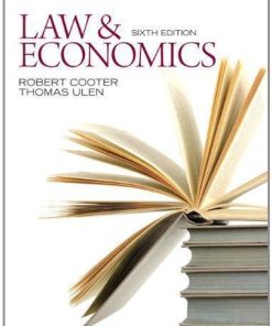 Law And Economics 6Th