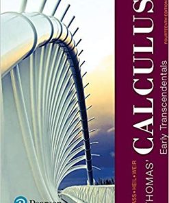 Thomas8217 Calculus Early Transcendentals 14th