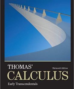 Thomas Calculus Early Transcendentals 13Th