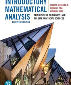 Introductory Mathematical Analysis for Business Economics and the Life and Social Sciences 14th