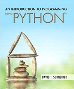 Introduction to Programming Using Python An 1