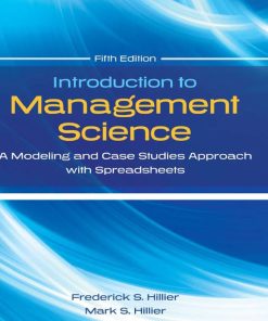 Introduction to Management Science 5th 5E