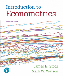 Introduction to Econometrics 4th by James H Stock