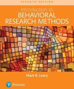 Introduction to Behavioral Research Methods 7th 7E