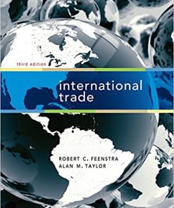 International Trade 3rd by Robert C Feenstra