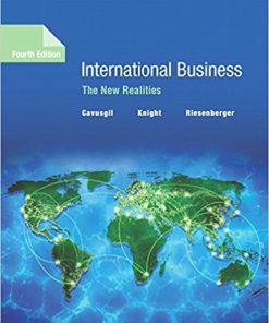 International Business The New Realities 4th by Cavusgil