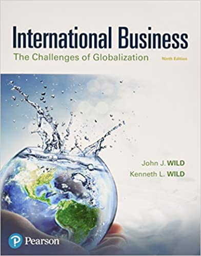 International Business The Challenges Of Globalization 9Th