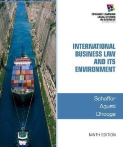 International Business Law And Its Environment 9Th