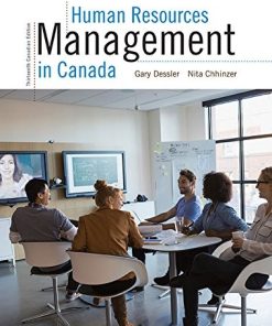 Human Resources Management in Canada 13th Canadian