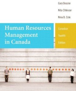 Human Resources Management in Canada 12th 12E