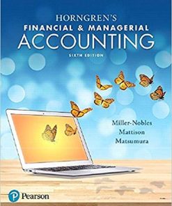Horngren8217s Financial 038 Managerial Accounting 6th