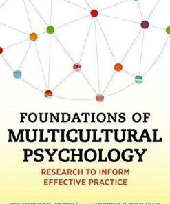 Foundations Of Multicultural Psychology Research To Inform Effective Practice